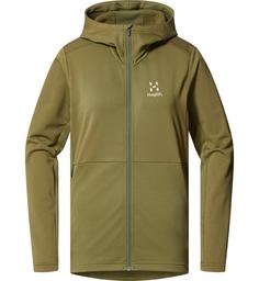 Haglöfs Lark Hood Fleecejacke Damen Olive Green