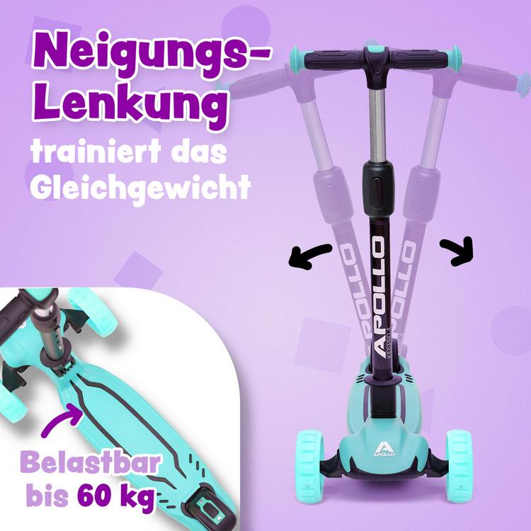 Apollo Apollo Kids pro 4 Scooter - schwarz - 1 | SportScheck