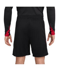 Rückansicht von Nike FC Liverpool Trainingsshort Fußballshorts grau