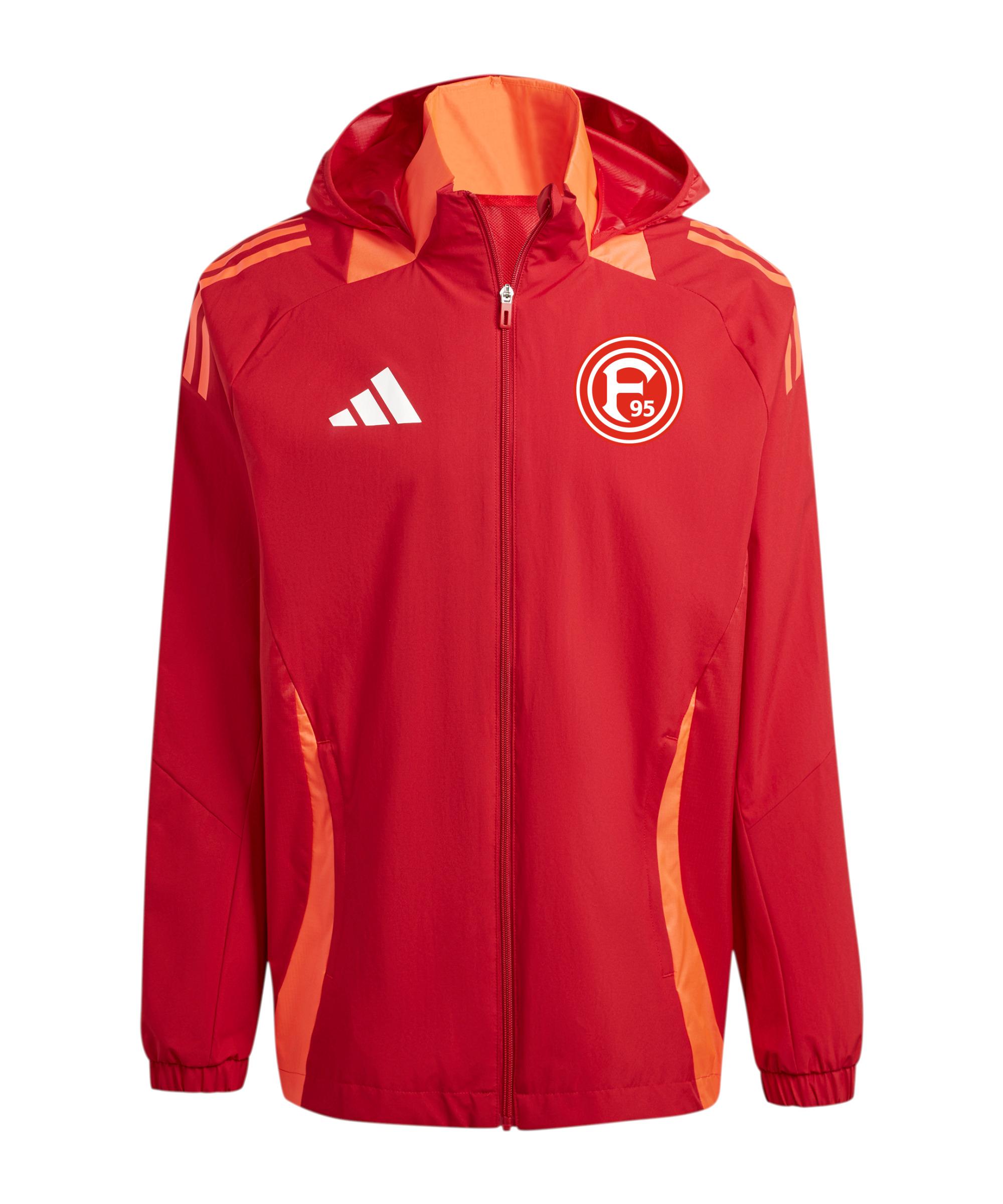 Rote adidas trainingsjacke on sale