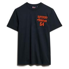 Superdry T-Shirt T-Shirt Herren Blau