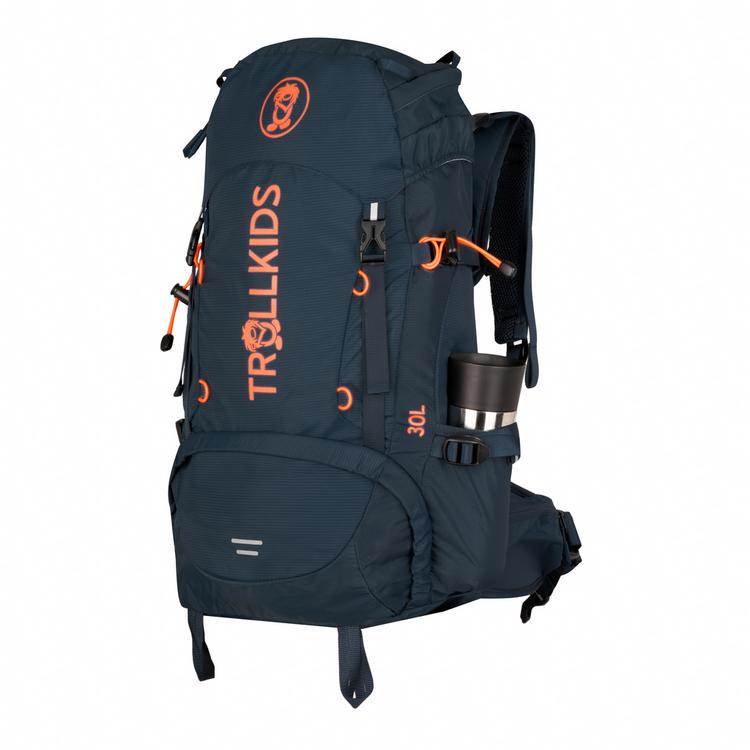 Trollkids Trollkids Trolltunga Trekkingrucksack Kinder - Dunkelblau/Orange - 0 | SportScheck
