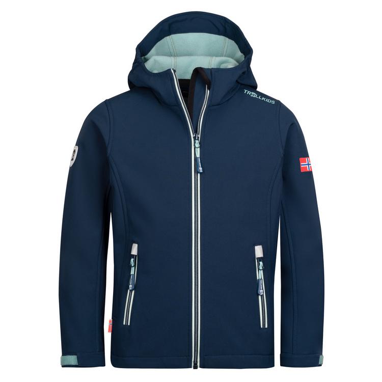 Trollkids Trollkids Trollfjord Softshelljacke Kinder - Dunkelblau - 0 | SportScheck