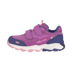 Trollkids Preikestolen Wanderschuhe Kinder Malvenpink/Violettblau/Rosa