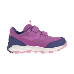 Rückansicht von Trollkids Preikestolen Wanderschuhe Kinder Malvenpink/Violettblau/Rosa