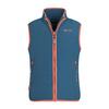 Trollkids Arendal Outdoorweste Kinder - Atlantisblau/Orange