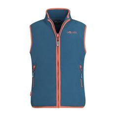 Trollkids Arendal Outdoorweste Kinder Atlantisblau/Orange