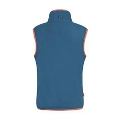 Rückansicht von Trollkids Arendal Outdoorweste Kinder Atlantisblau/Orange