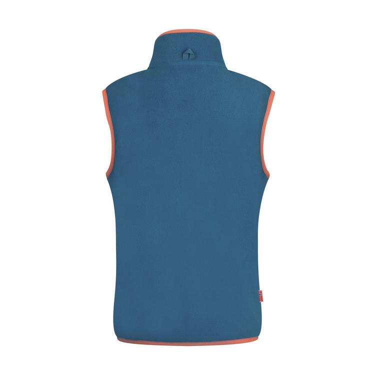 Trollkids Trollkids Arendal Outdoorweste Kinder - Atlantisblau/Orange - 0 | SportScheck