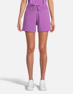 Rückansicht von VENICE BEACH VB Morla Shorts Damen violet purple
