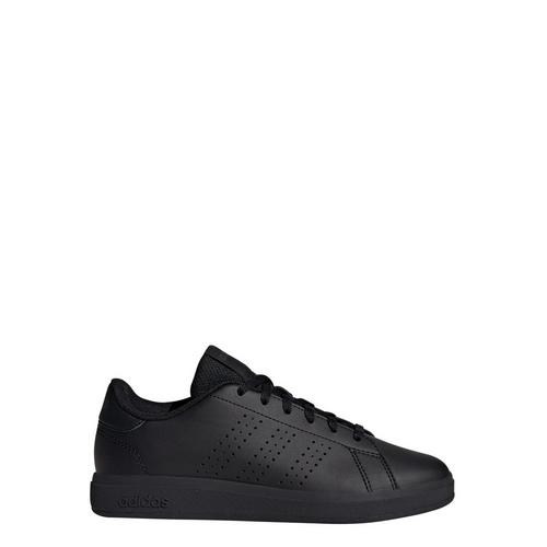 Rückansicht von adidas Advantage Base 2.0 Kids Schuh Sneaker Kinder Core Black / Core Black / Grey Six