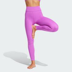 Rückansicht von adidas All Me Essentials Full-Length Leggings Tights Damen Purple Burst