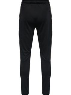 Rückansicht von hummel hmlAMOS TAPERED PANTS Trainingshose Herren BLACK