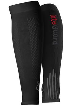 liiteGuard SHIN-TECH COMPRESSION CALF SLEEVE Socken schwarz