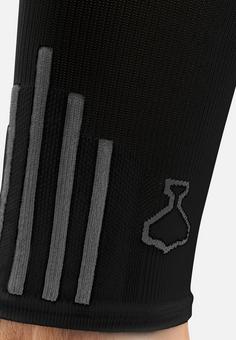 Rückansicht von liiteGuard SHIN-TECH COMPRESSION CALF SLEEVE Sportsocken schwarz
