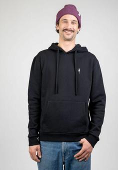 Rückansicht von NIKIN TreeHoodie Hoodie Black Mel