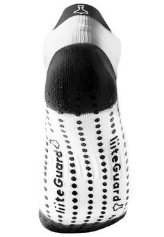 Rückansicht von liiteGuard SHORT-GRIP SOCK Sportsocken weiß