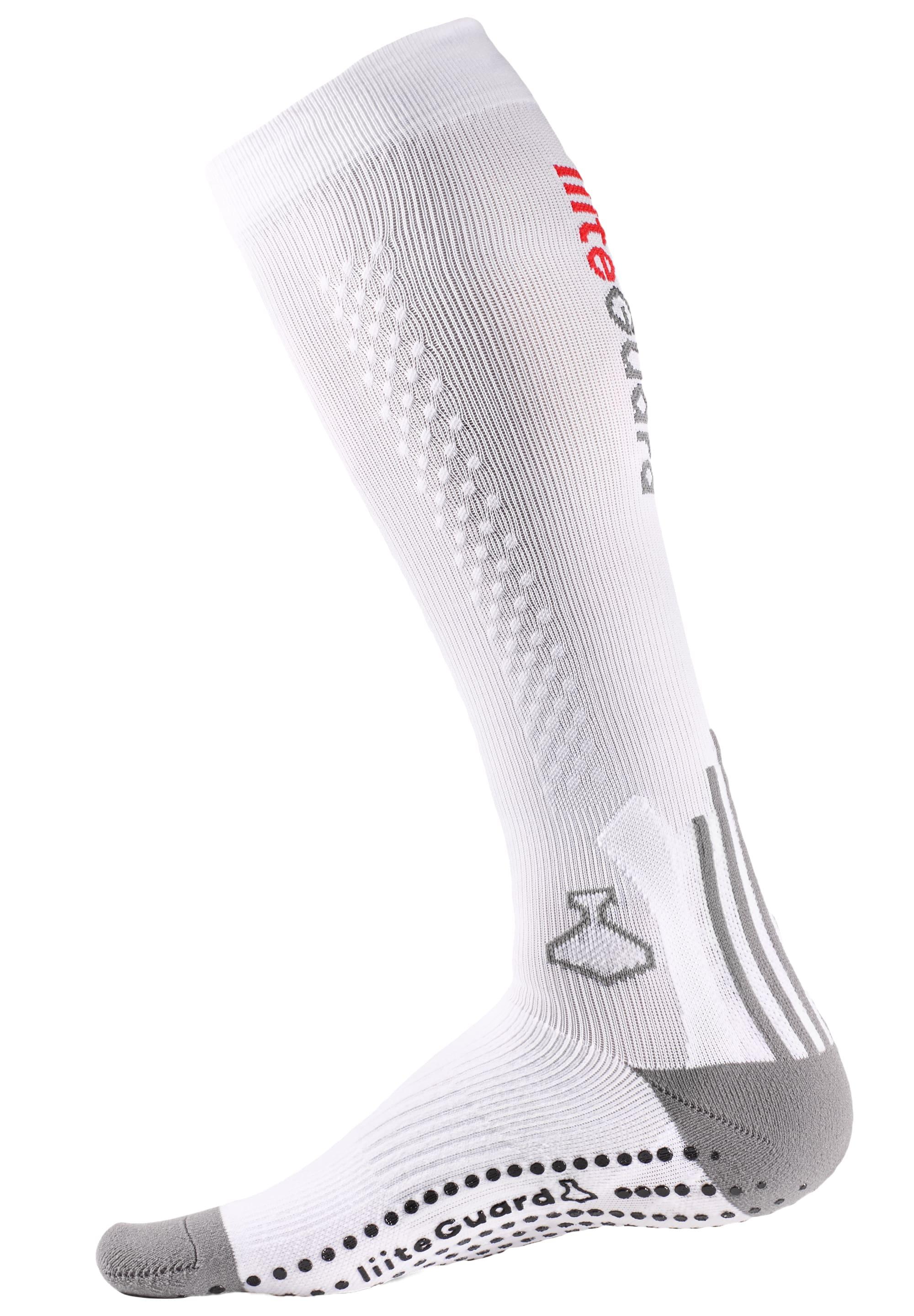 liiteGuard SHIN-TECH RUNNING SOCK Socken - wei&szlig;