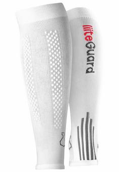 liiteGuard SHIN-TECH COMPRESSION CALF SLEEVE Socken weiß