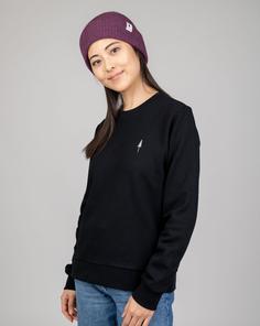 Rückansicht von NIKIN TreeSweater Women Sweatshirt Damen schwarz