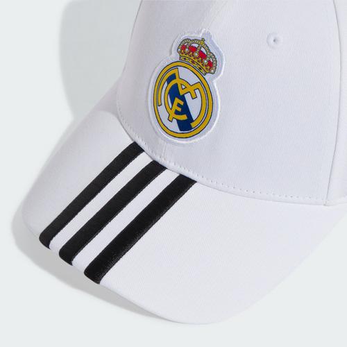 Rückansicht von adidas Real Madrid Home Baseball Kappe Cap White / Black