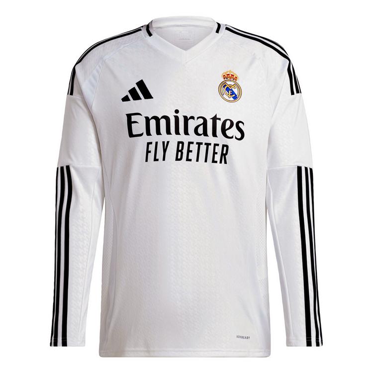 adidas adidas Real Madrid 24/25 Long Sleeve Heimtrikot Trikot Herren - White - 0 | SportScheck