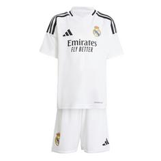 adidas Real Madrid 24/25 Kids Heimausrüstung Fußballtrikot Kinder White