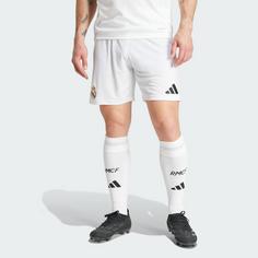 Rückansicht von adidas Real Madrid 24/25 Heimshorts Fußballshorts Herren White