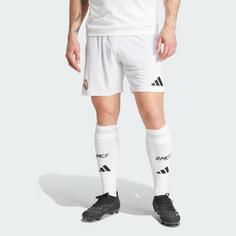 Rückansicht von adidas Real Madrid 24/25 Heimshorts Funktionsshorts Herren White