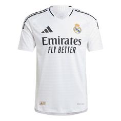 adidas Real Madrid 24/25 Heimtrikot Authentic Fußballtrikot Herren White