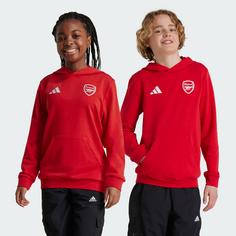 Rückansicht von adidas FC Arsenal Kids Hoodie Hoodie Kinder Better Scarlet