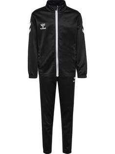 hummel hmlLOGO SUIT KIDS Trainingsanzug Kinder BLACK