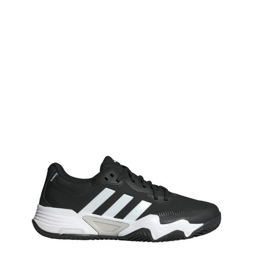 Rückansicht von adidas Solematch Control 2 Clay Tennisschuh Hallenschuhe Core Black / Zero Metalic / Cloud White