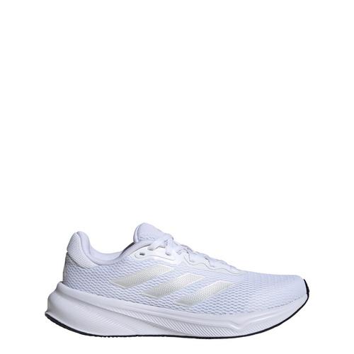 Rückansicht von adidas Response Laufschuh Laufschuhe Damen Cloud White / Zero Metalic / Dash Grey