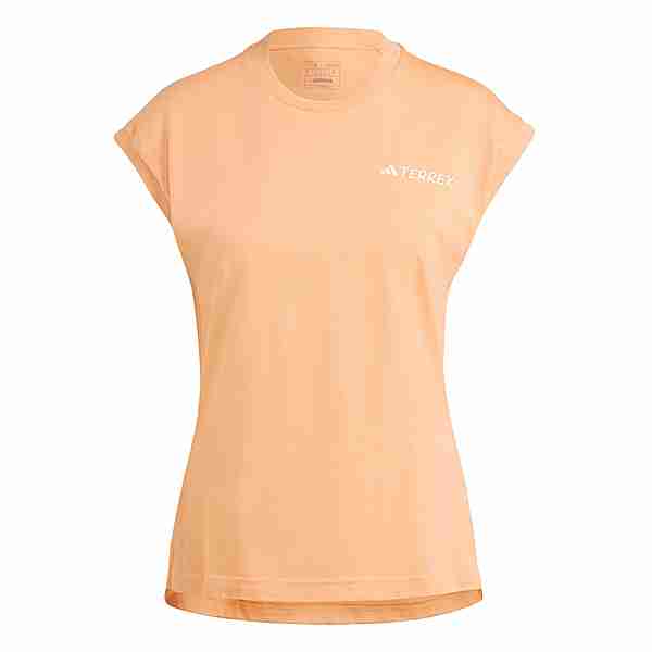 adidas Terrex Xploric Logo T-Shirt T-Shirt Damen Amber Tint