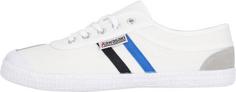 Kawasaki Retro Canvas Sneaker 1002 White+Blue/black