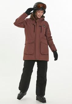 Rückansicht von Whistler Cargo Skijacke Damen 5127 Marron