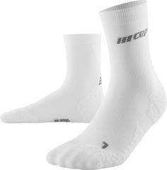 CEP ULTRALIGHT COMPRESSION SOCKS MID CUT Laufsocken Herren white