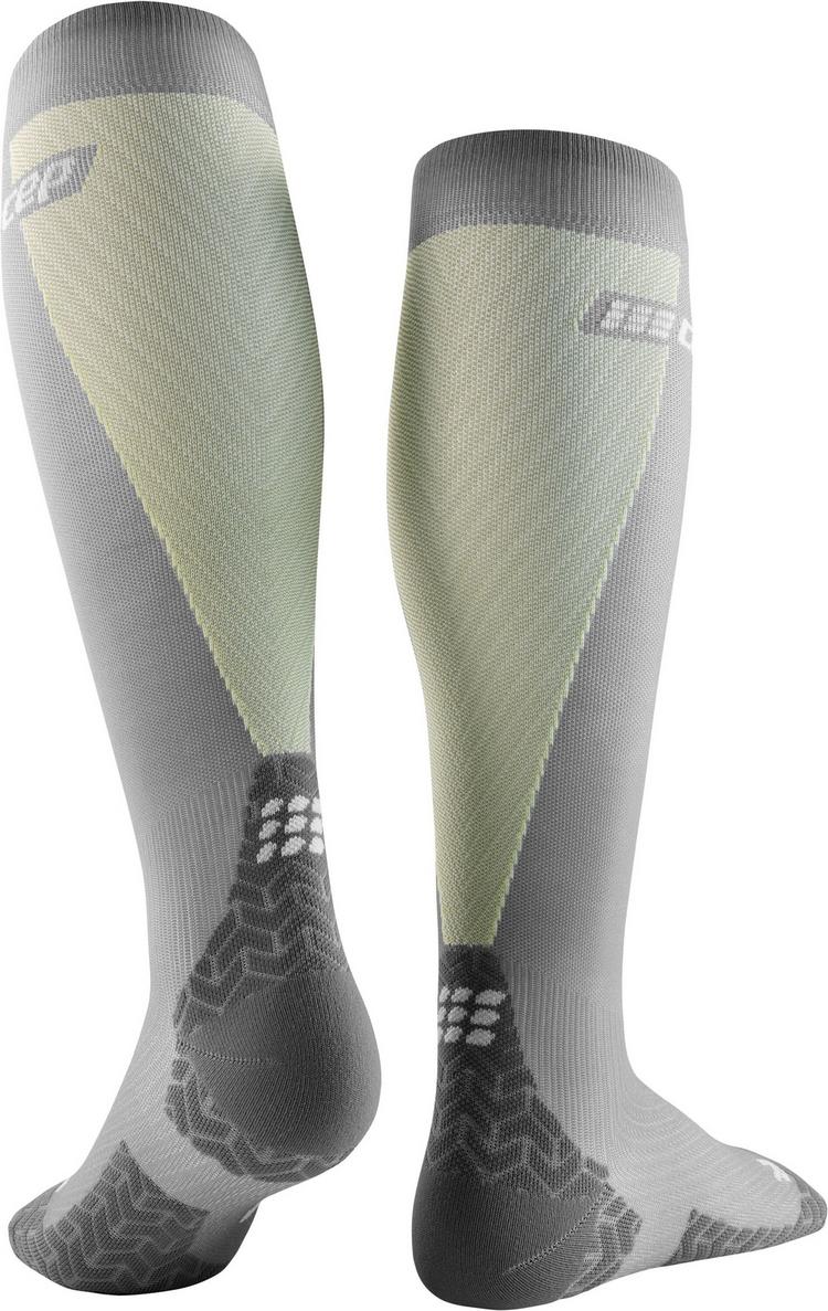 CEP CEP ULTRALIGHT COMPRESSION SOCKS KNEE-HIGH Socken Herren - grey/lime - 0 | SportScheck