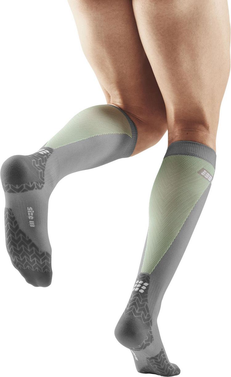 CEP CEP ULTRALIGHT COMPRESSION SOCKS KNEE-HIGH Socken Herren - grey/lime - 1 | SportScheck