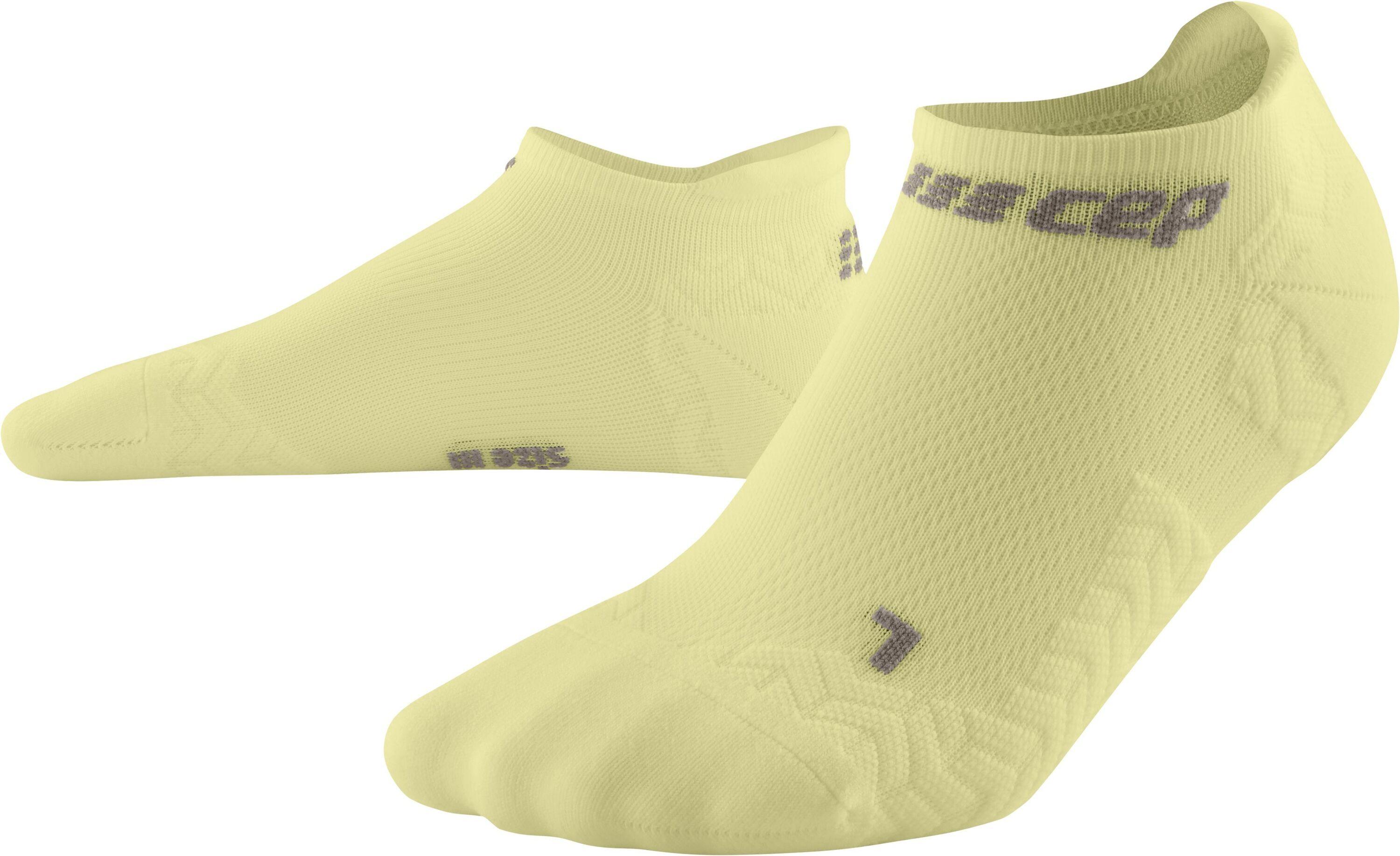 CEP ULTRALIGHT COMPRESSION SOCKS NO SHOW Socken Herren - lime