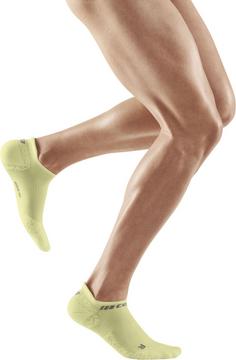 Rückansicht von CEP ULTRALIGHT COMPRESSION SOCKS NO SHOW Laufsocken Herren lime