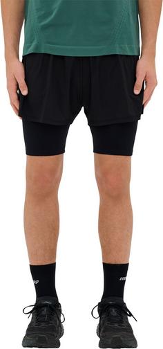 Rückansicht von CEP ULTRALIGHT SHORTS 2IN4 Funktionsshorts Herren black