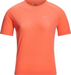 CEP ULTRALIGHT SHIRT SHORT SLEEVE Laufshirt Damen coral