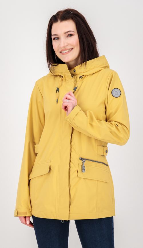 Rückansicht von KILLTEC GS 96 WMN CS Parka Damen yellow