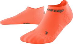 CEP ULTRALIGHT COMPRESSION SOCKS NO SHOW Laufsocken Damen coral