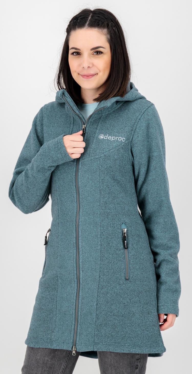 DEPROC active DEPROC active GLORY APRIL Strickfleece Damen - blau - 0 | SportScheck