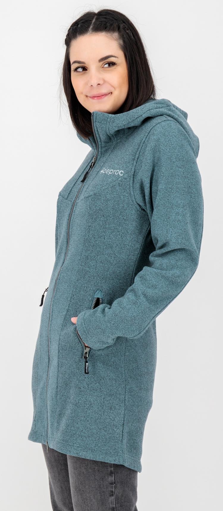DEPROC active DEPROC active GLORY APRIL Strickfleece Damen - blau - 2 | SportScheck