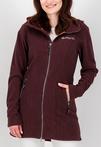DEPROC active GLORY APRIL Strickfleece Damen - rot