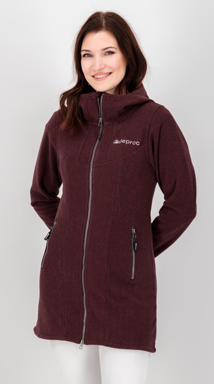 DEPROC active DEPROC active GLORY APRIL Strickfleece Damen - rot - 0 | SportScheck